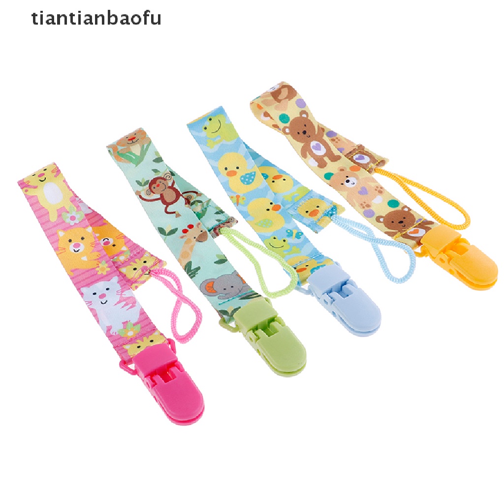 [tiantianbaofu] 1pc Klip Dot Bayi Baru Lahir Tali Rantai Penenang dummy nipple holder Butik