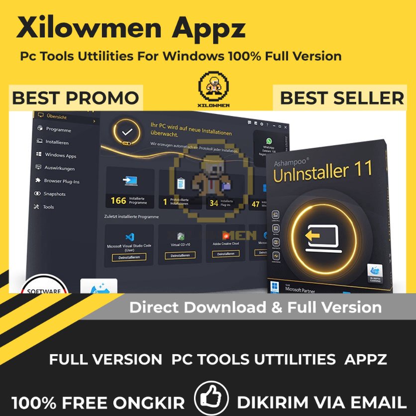 [Full Version] Ashampoo UnInstaller Pro PC Tools Software Utilities Lifetime Win OS