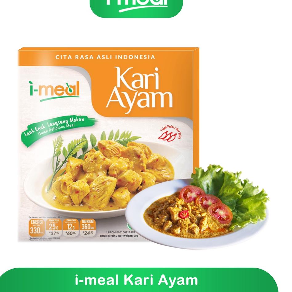 

(Terbaik) I-Meal Kari Ayam Siap Saji