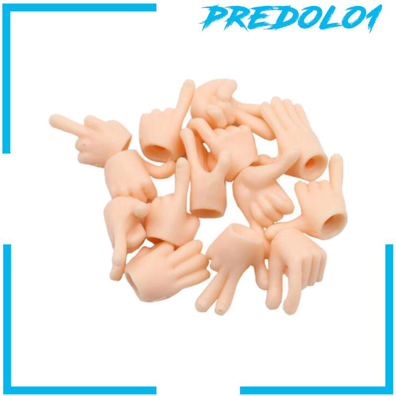 [Predolo1] Boneka Miniatur Model Tangan Action Figure Pengganti Untuk Boneka Pretend Play