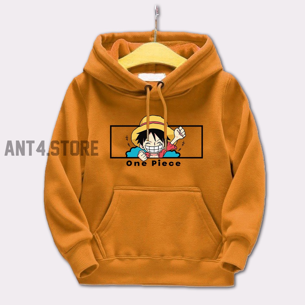 HOODIE ANAK LAKI LAKI USIA 2 - 12 TAHUN JAKET ONE PIECE / SWEATER COWOK LUFFY ANIME JAPAN DISCOUNT