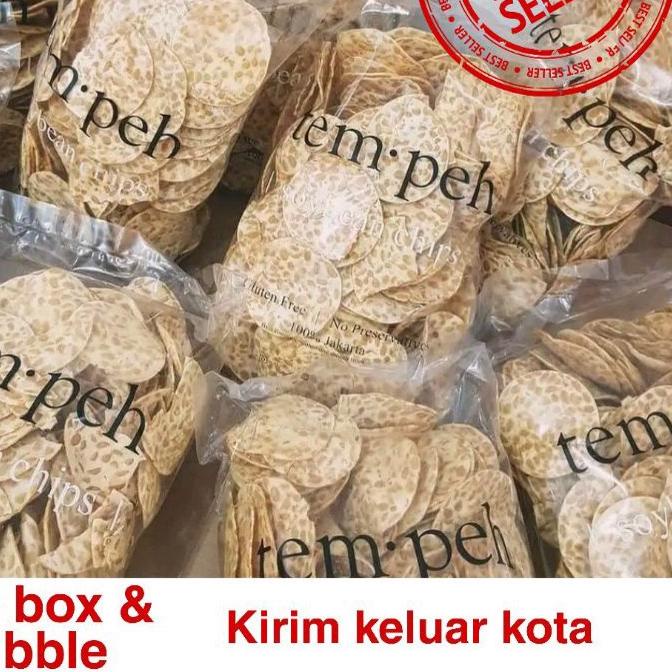 

♪ KERIPIK TEMPEH KRIPIK TEMPE UKURAN L 500gr -GLUTEN FREE ✿