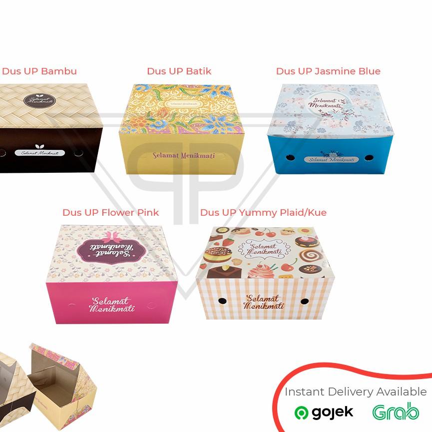 ✻ Dus snack  12 x 14 / dus up / Dus cemilan ISI 100 ♝