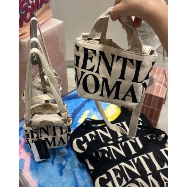 Tas Totebag GENTLE WOMAN BIG - Tas Korea - Tas Wanita - Tote Bag