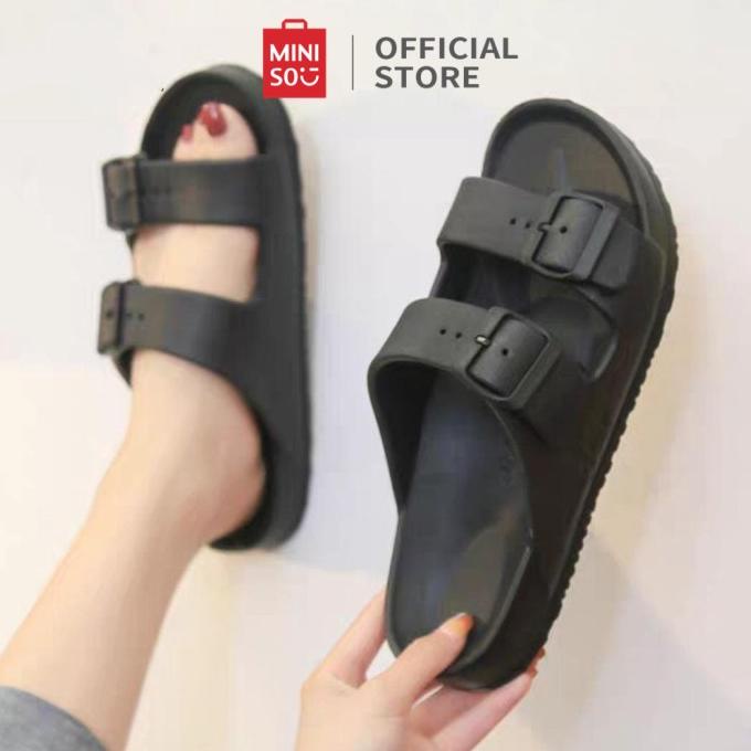 MINISO Sandal Pria Sendal Slop Sandal Selop Unisex EVA Sendal Pria