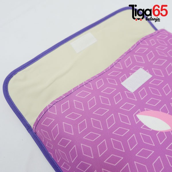 Map tenteng 614 (L) KANVAS POLYSTER GAMBAR DESIGN GAMBAR LUCU UNTUK SIMPAN CATATAN DAN DOKUMEN FILE