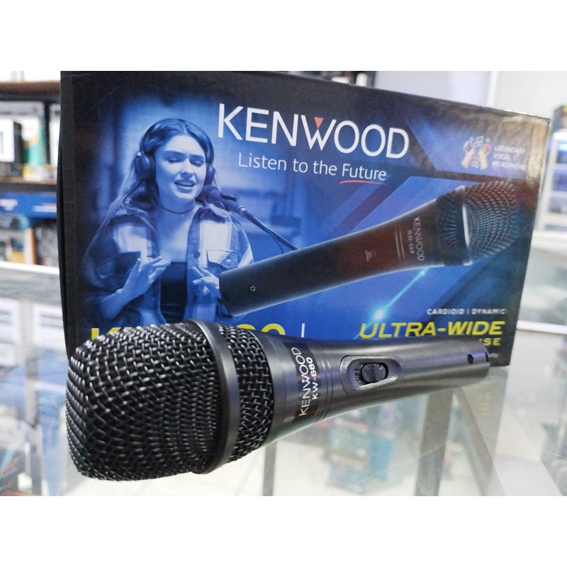 Microphone MIC Cable KARAOKE PROFESIONAL KENWOOD kw660 X