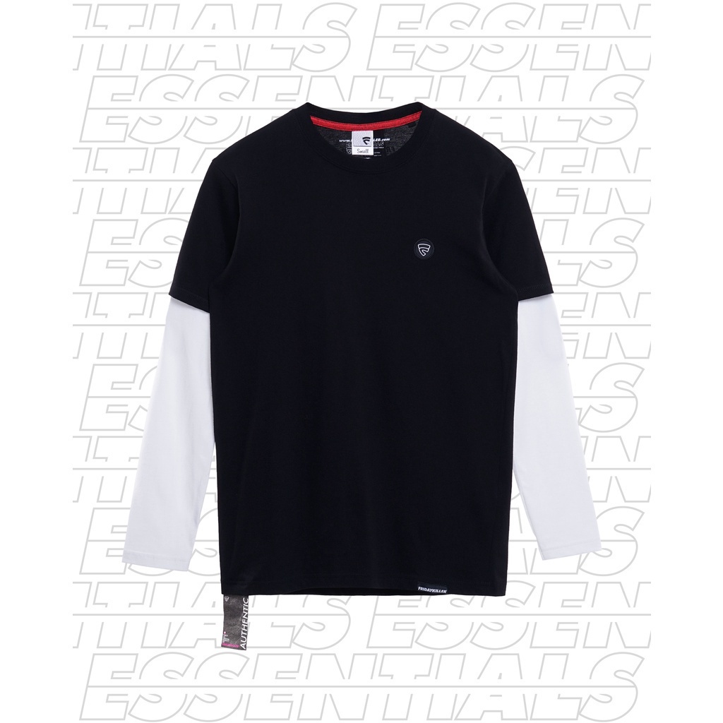 KAOS LENGAN PANJANG FRIDAY KILLER | GEET BLACK LONG SLEEVE