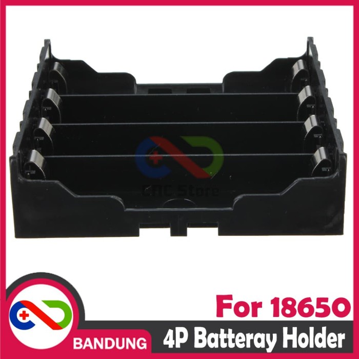 TEMPAT BATERAI 18650 HOLDER BATTERAY 18650 CASE BATEERY 4 Slot 4P