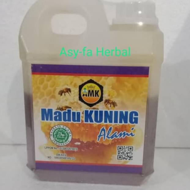 

Nzu36 Madu Kuning Alami AMK 1 kg Original New Arifal