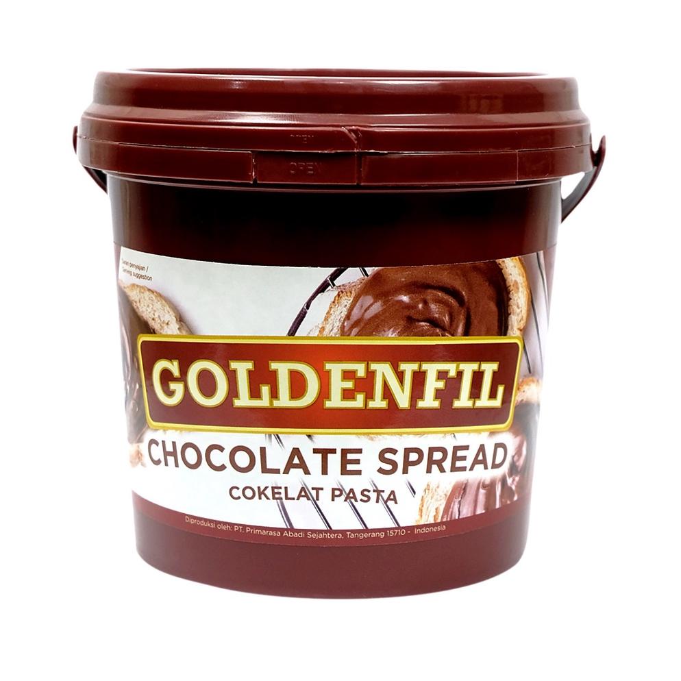 

TEN 2.2 GOLDENFIL Chocolate Spread 1 kg PROMO!! HALAL!! ...,,