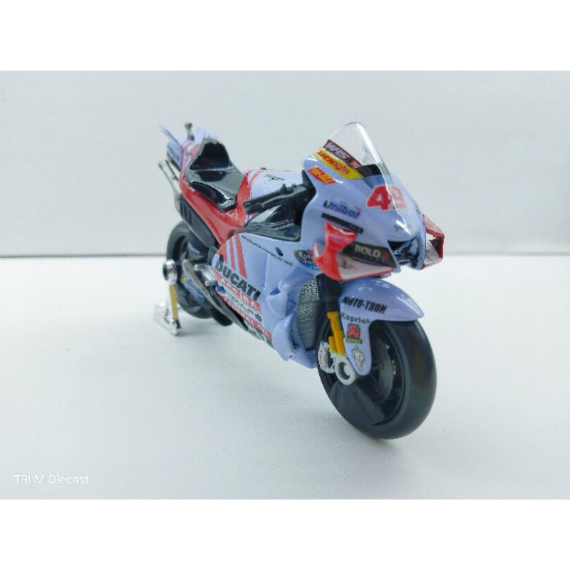 Diecast Custom Gresini racing Fabio Diggia 2023 skala 1:18