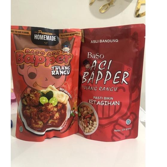 

【Penjualan Terbaik】✅COD [READY BANDUNG] DISTRIBUTOR BASO ACI BAPPER TULANG RANGU SAMBEL MERCON. OFFICIAL