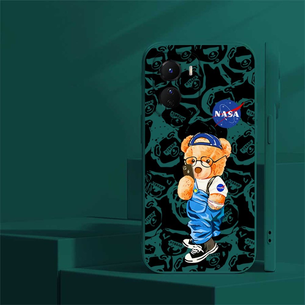 Huawei P30 Lite Nova 5T Nova 3i Nova 7i Y6P Y7A Y6 Pro Y7 Pro 2019 Y9S Kartun Koboi Muppet Bear Silikon Casing Ponsel Binteacase