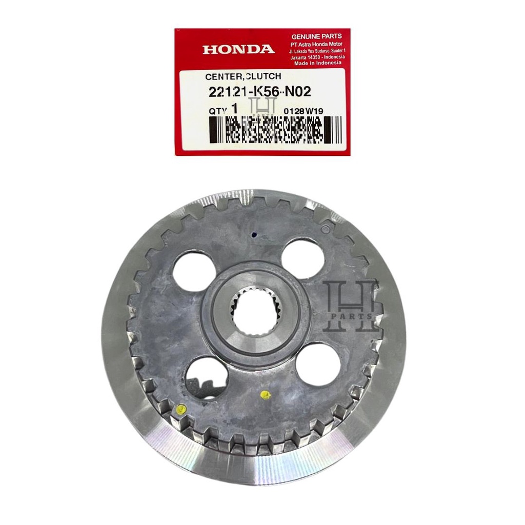 LAWAN KAKI 4 CENTER CLUTCH CB CBR SONIC SUPRA GTR 150R  22121-K56-N02 ASLI ORIGINAL AHM HGP HONDA