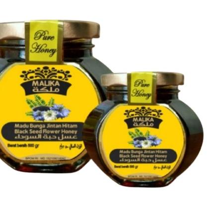 

☆ malika 500gr black seed honey bunga habbatusauda ➧