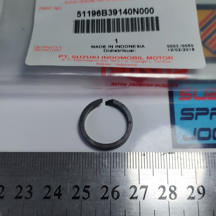 Suzuki Parts 51196B39140N000 Ring Piston Shock Depan Suzuki Hayate 125 Original