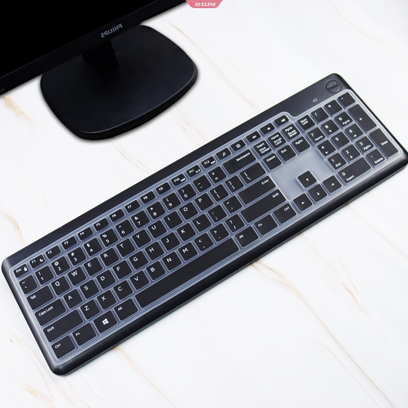 17 Keyboard Cover For Dell KM117 WK117 WK118 Universal Silicone Waterproof Keyboard Skin Protector Sticker Film [ZXL]