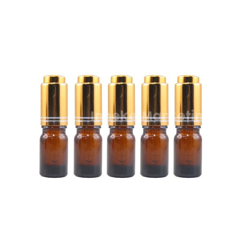 Botol Pipet Press Pump Coklat 5ml / Botol Pipet / Botol Kaca / Botol Kecantikan