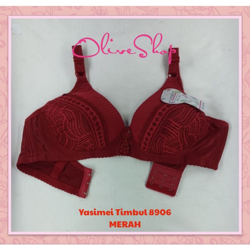 OliveShop ❤ BH Bra Yasimei Motif Corak Bagus Murah Elegan Kode 8906