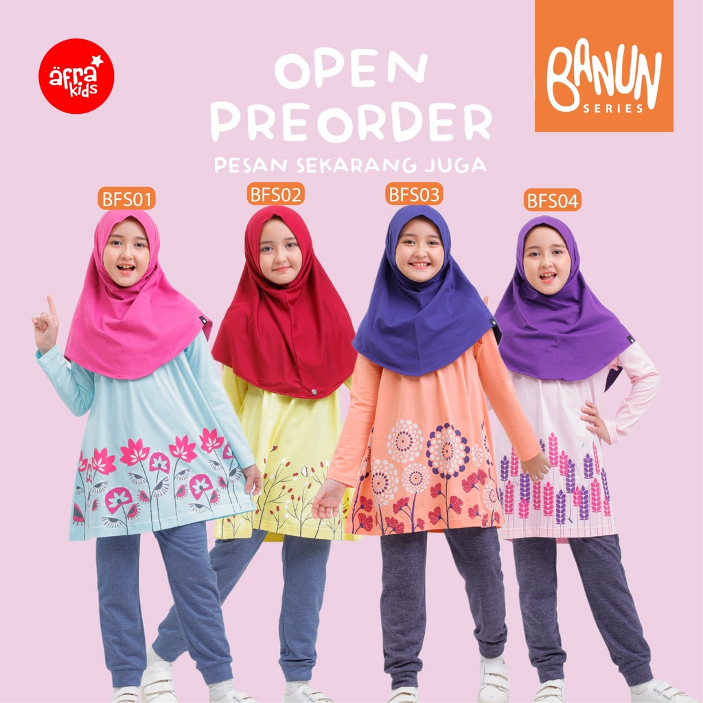 Banun Tunik - Tunik Banun - Jogger Afrakids