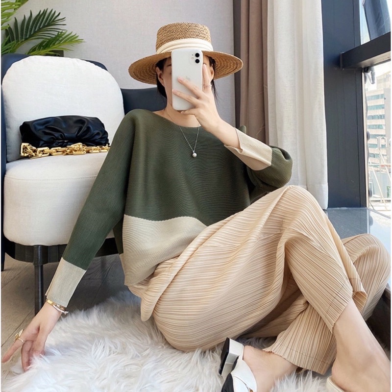 Sale Blouse Nagita Blouse Pleats Blouse Plisket Bangkok Top Prisket Import Premium