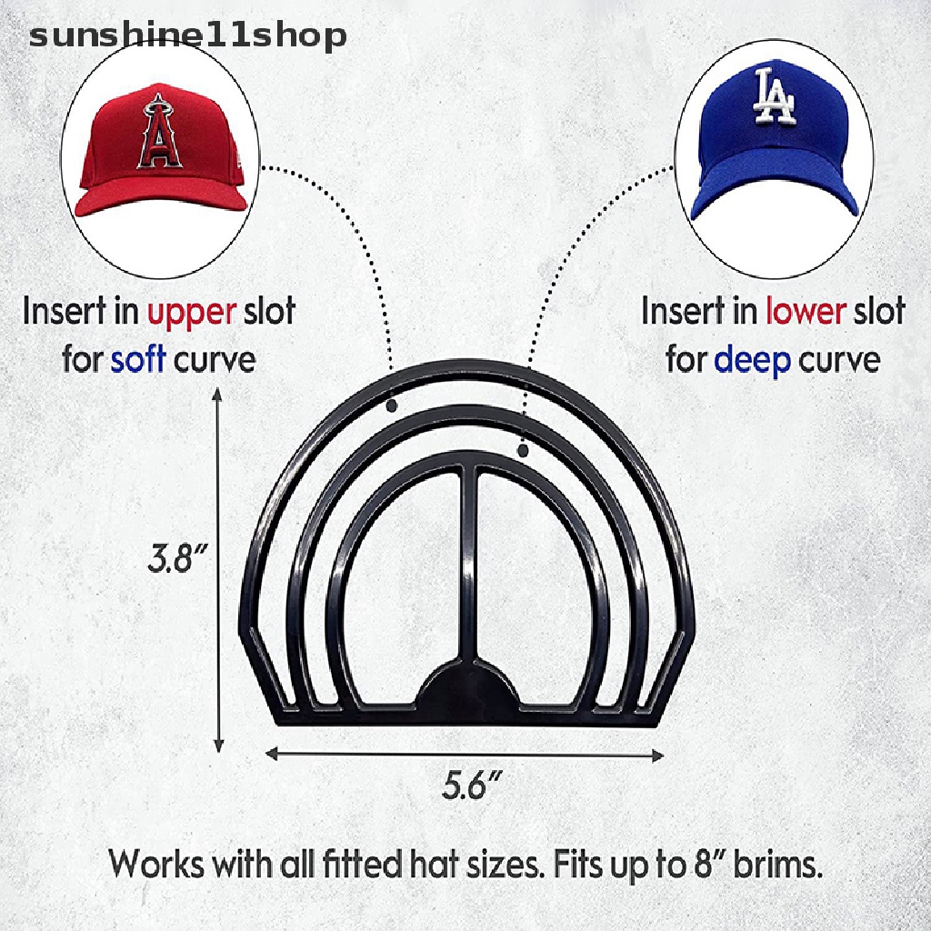 Sho Topi Baseball Brim Shaper Hat Bill Bender Edge Curve Alat Tekuk Mudah Digunakan N