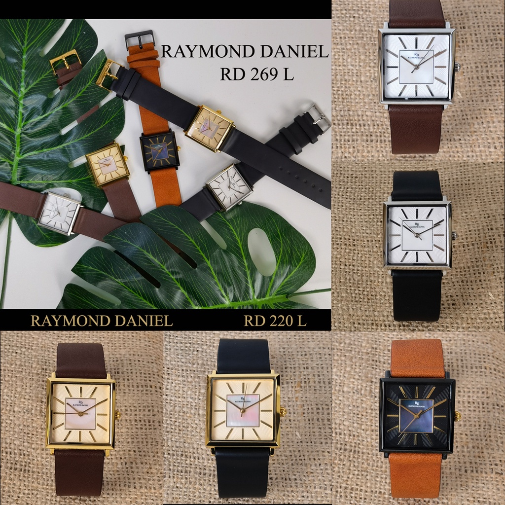 RAYMOND DANIEL RD 220 Jam Tangan Wanita Kulit Original Garansi 1Tahun