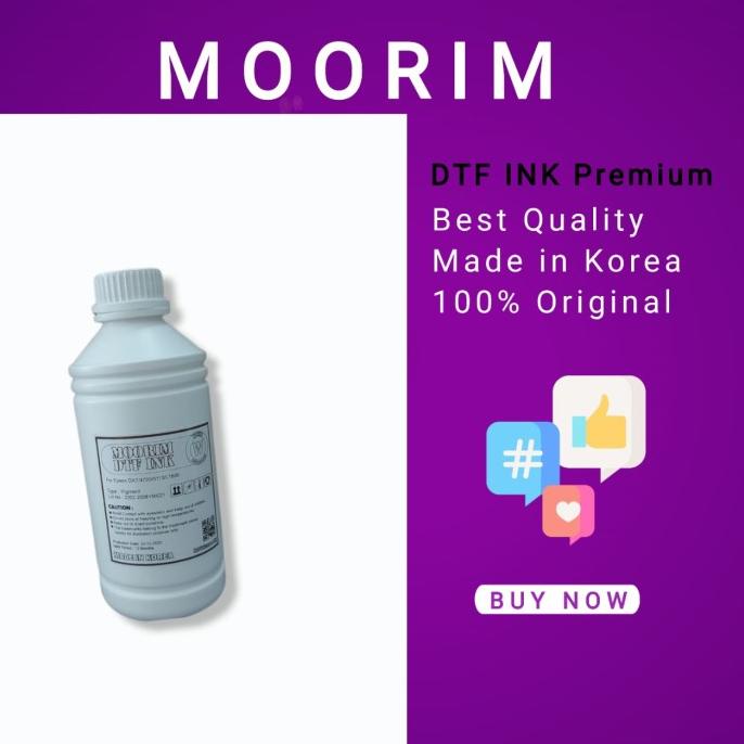 

Tinta DTF White 1 Liter Moorim