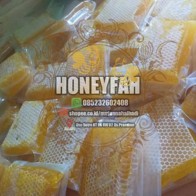 

Madu Sarang sarang madu lebah sarang madu lebah kemasan 500gram,kemasan 350gram,kemasan 100gram