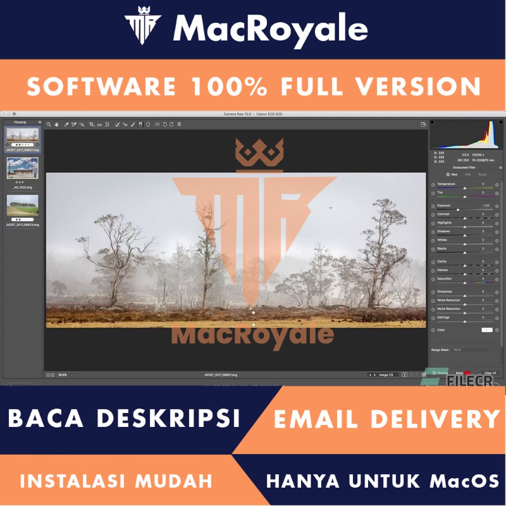 [MacOS] Camera Raw CC Full Version Lifetime Full Garansi