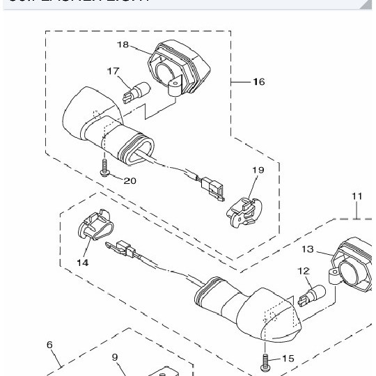 karet pangkon sen yamaha X-Ride