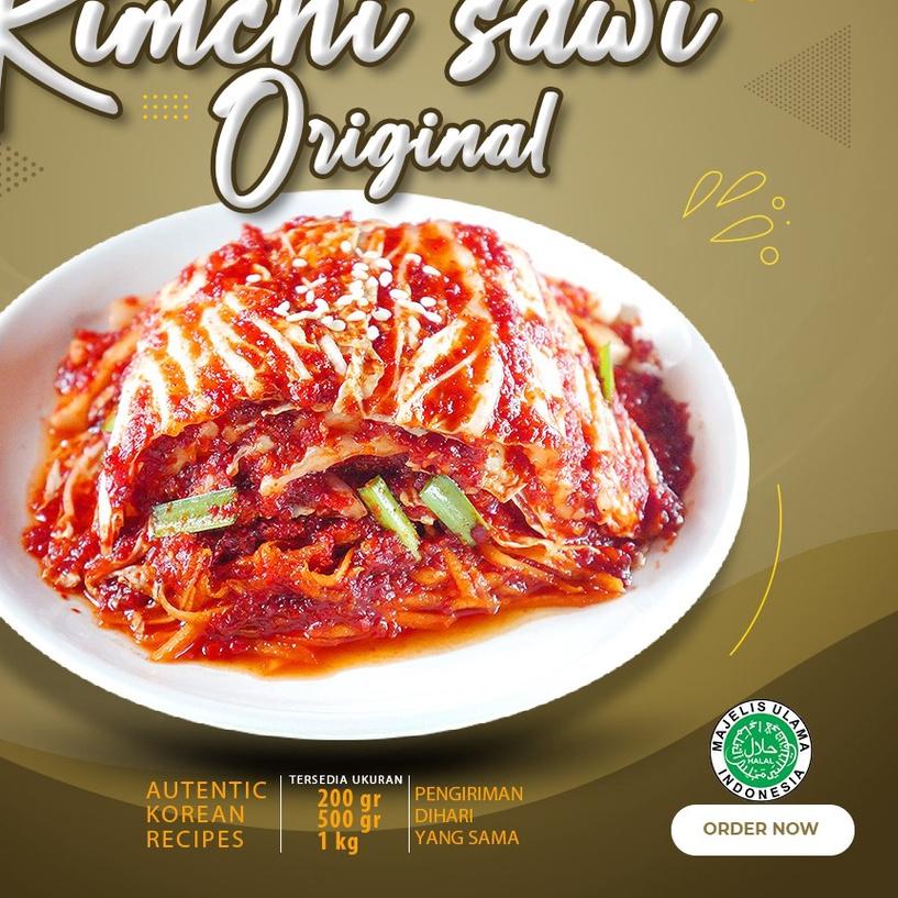 

☑ Kimchi Original Sawi 500 Gram Dibuat Oleh Chef Korea Asli Enak ♞