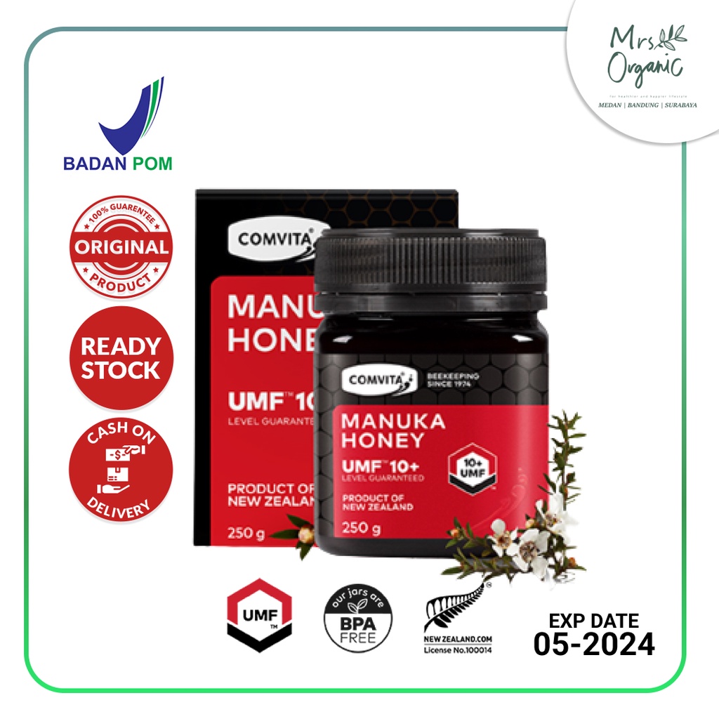 Jual Madu Manuka Comvita Honey Umf 10 250 Gr Shopee Indonesia