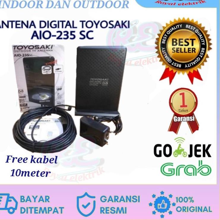 ➧ Antena toyosaki AIO 235   Antena TV Digital aio235 (New 220) ❁