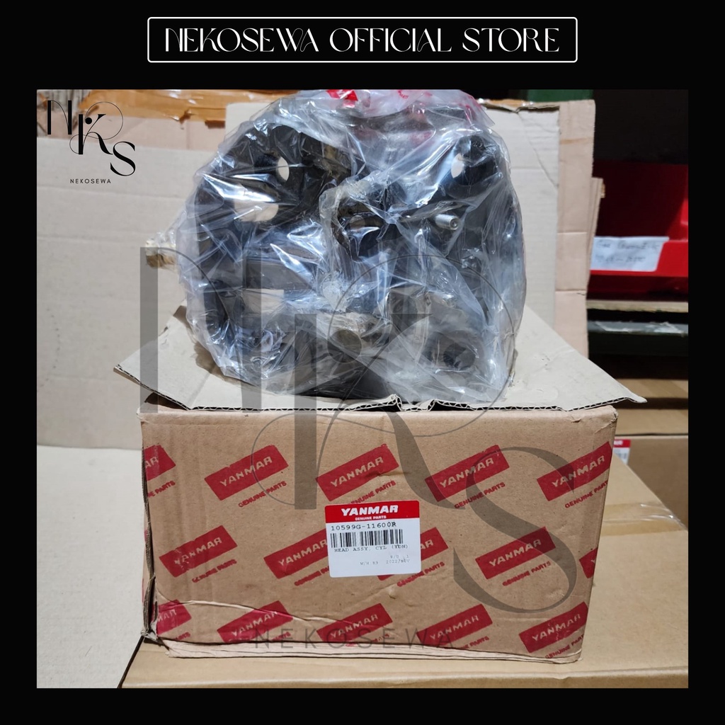 YANMAR CYLINDER HEAD ASSY TS 230 705990-11700/ YANMAR 10599G-11600R