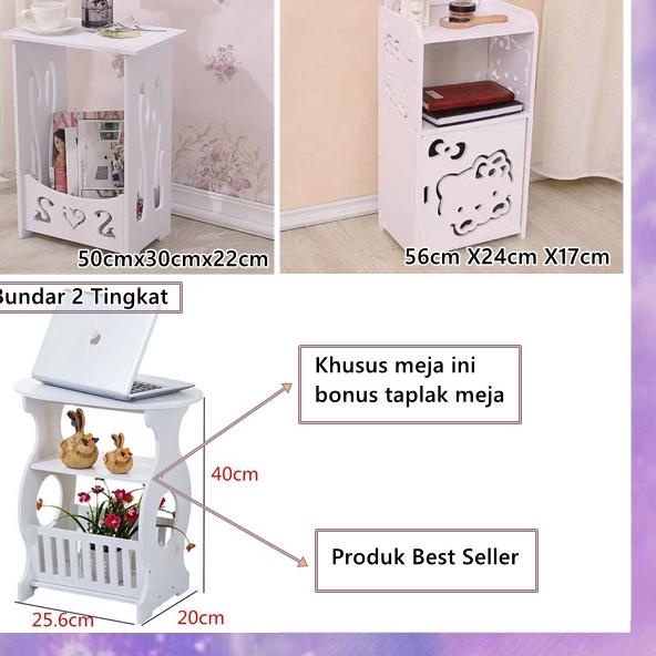 ☛ Meja sudut / Meja ngopi / Meja majalah / Meja rias vintage / Meja Santai / Meja Sudut serbaguna be