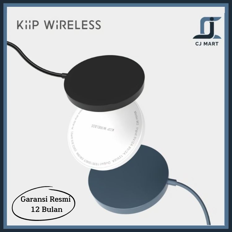 KiiP M3 WIRELESS CHARGER PAD MAGNETIC FAST CHARGING 15W