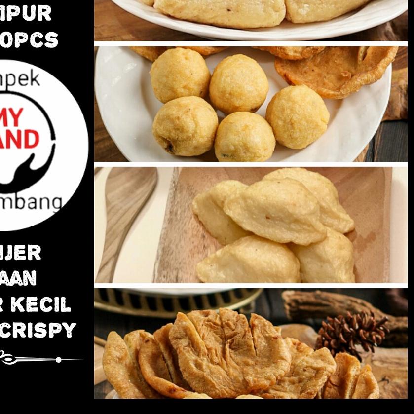 

➬ PEMPEK PALEMBANG ASLI IKAN TENGGIRI PAKET KOMBINASI + CUKO ♖