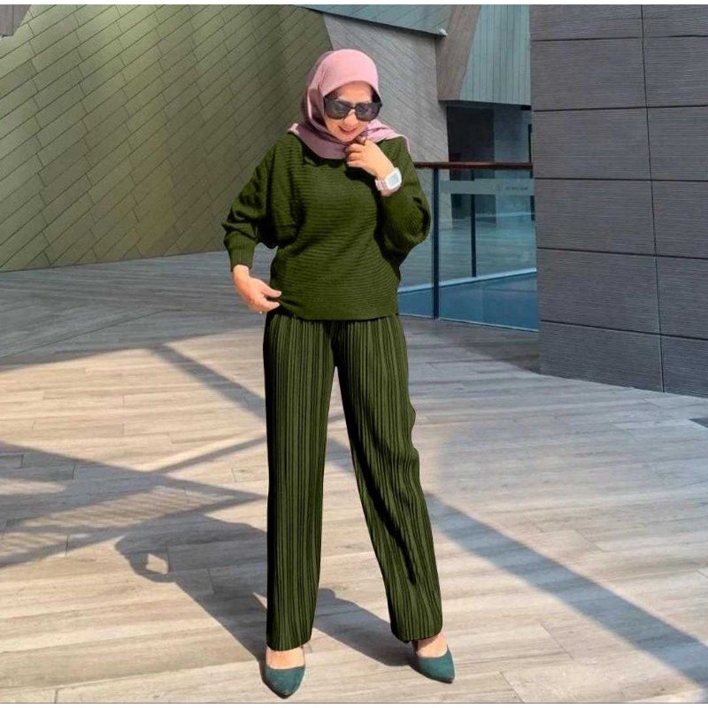 Baju Setelan Wanita Dewasa Import Kekinian Terbaru 2023 STELAN NAMADA FASHION MUSLIM TERBARU MURAH