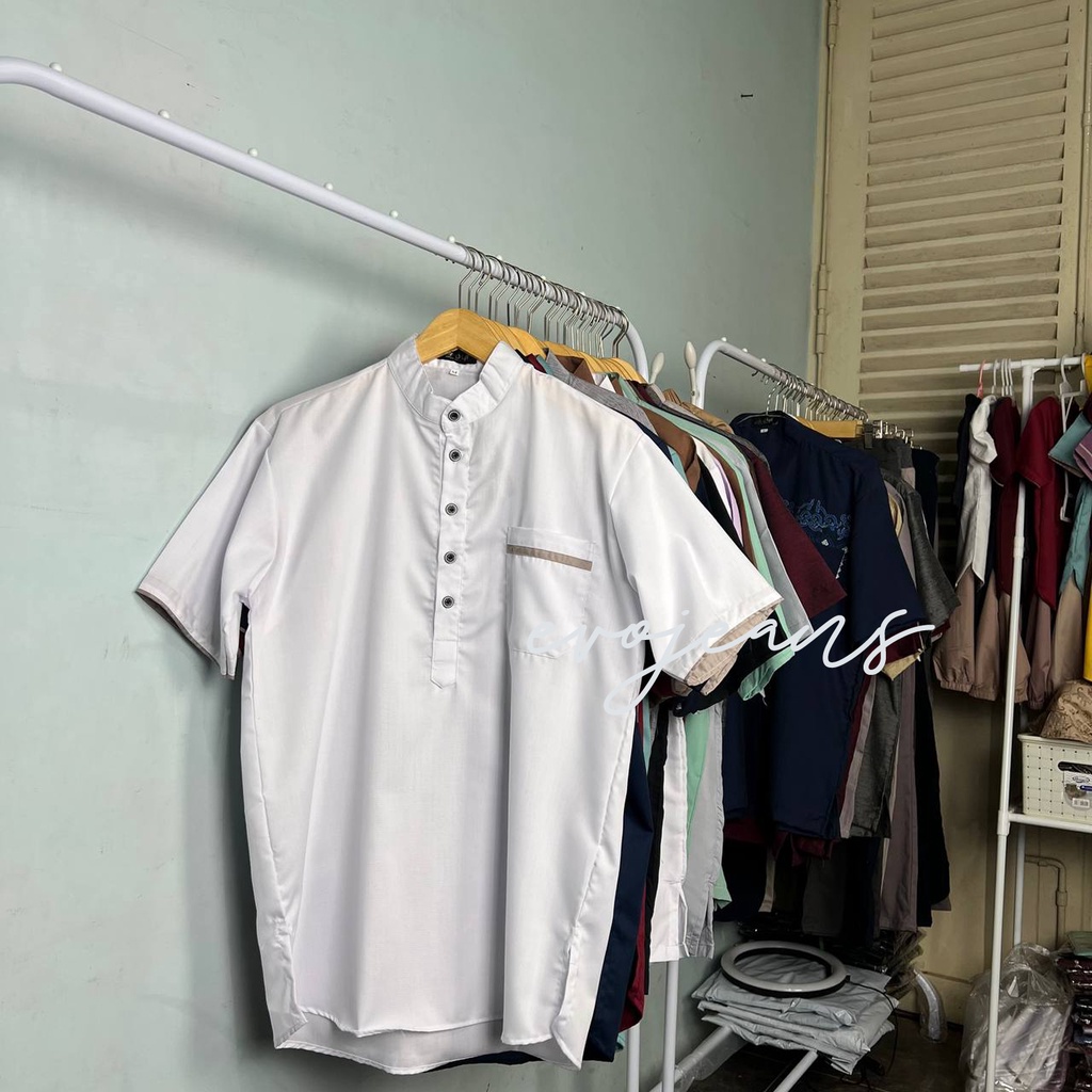 Evo Jeans - Baju Koko Kurta Pakistan Dewasa Bahan Katun Toyobo Fodu Premium