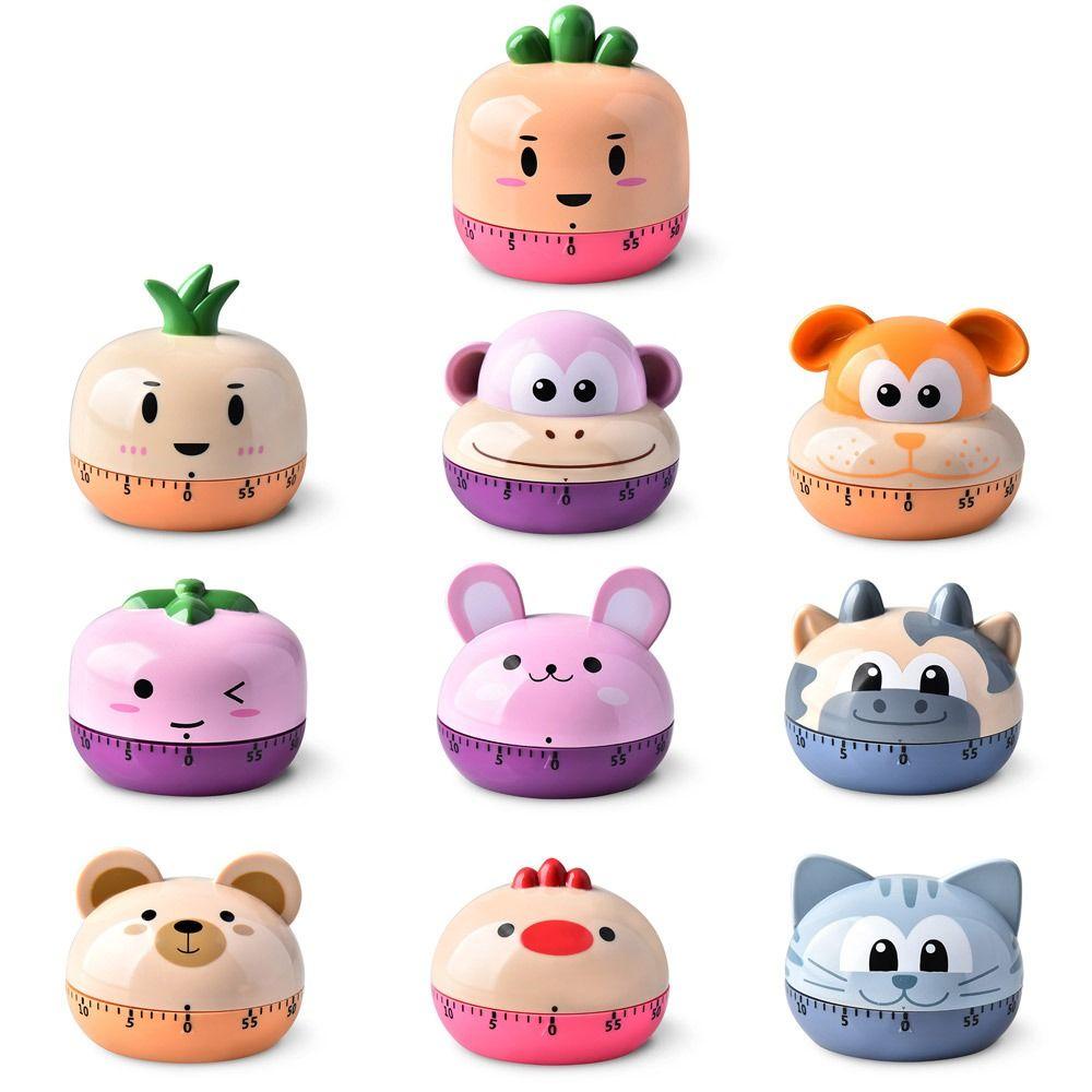 Populer Timer Mekanik Novelty Cute Student Waktu Belajar Timer Makanan Dapur