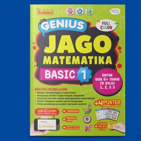 Terlaris Genius Jago Matematika Basic 1