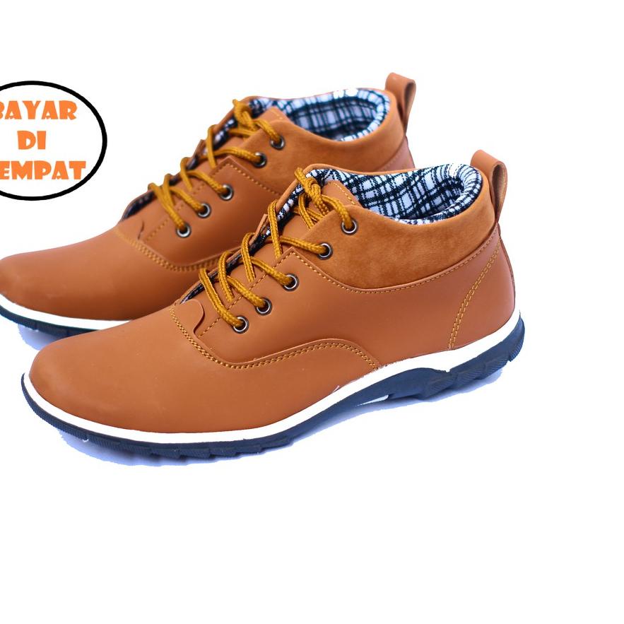✫ sepatu boot pria / sepatu boot tali pria / sepatu brodo pria / sepatu semi formal ✪