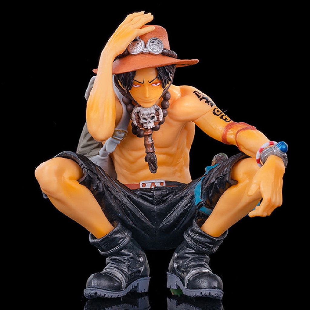 Xo 1Pc Anime One Piece Ace Devil Kemampuan Buah Fighg Action Figure PVC Model Mainan OL