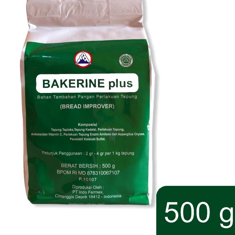 

™ Bakerine Plus Bread Improver 500g Pelembut Roti ☻