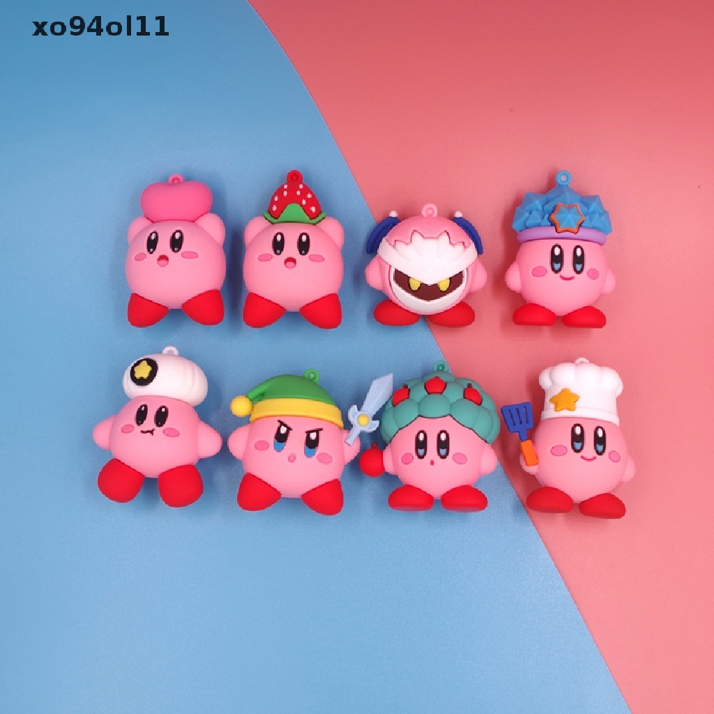 Xo 1PC Boneka Kirby Bintang Pink Diy Bahan Baking Kue Dekorasi Boneka Mainan OL