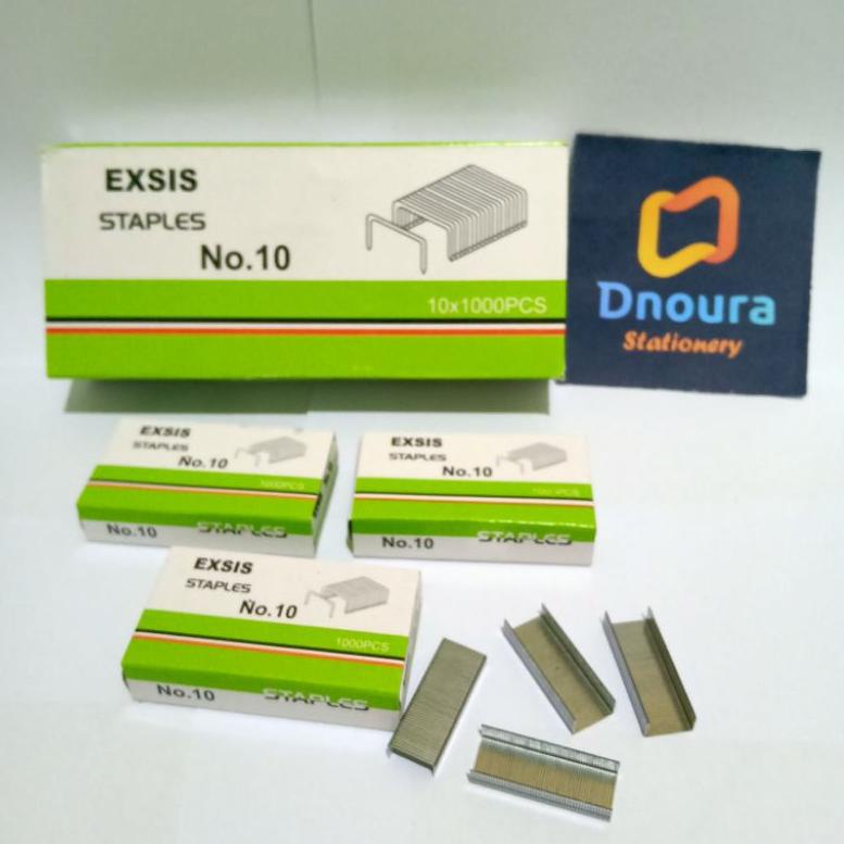 

M99 SATU PACK ( 10 BOX KECIL ) Isi Staples / Refill Stapler Kecil No. 10 RECOMENDED ㄼ