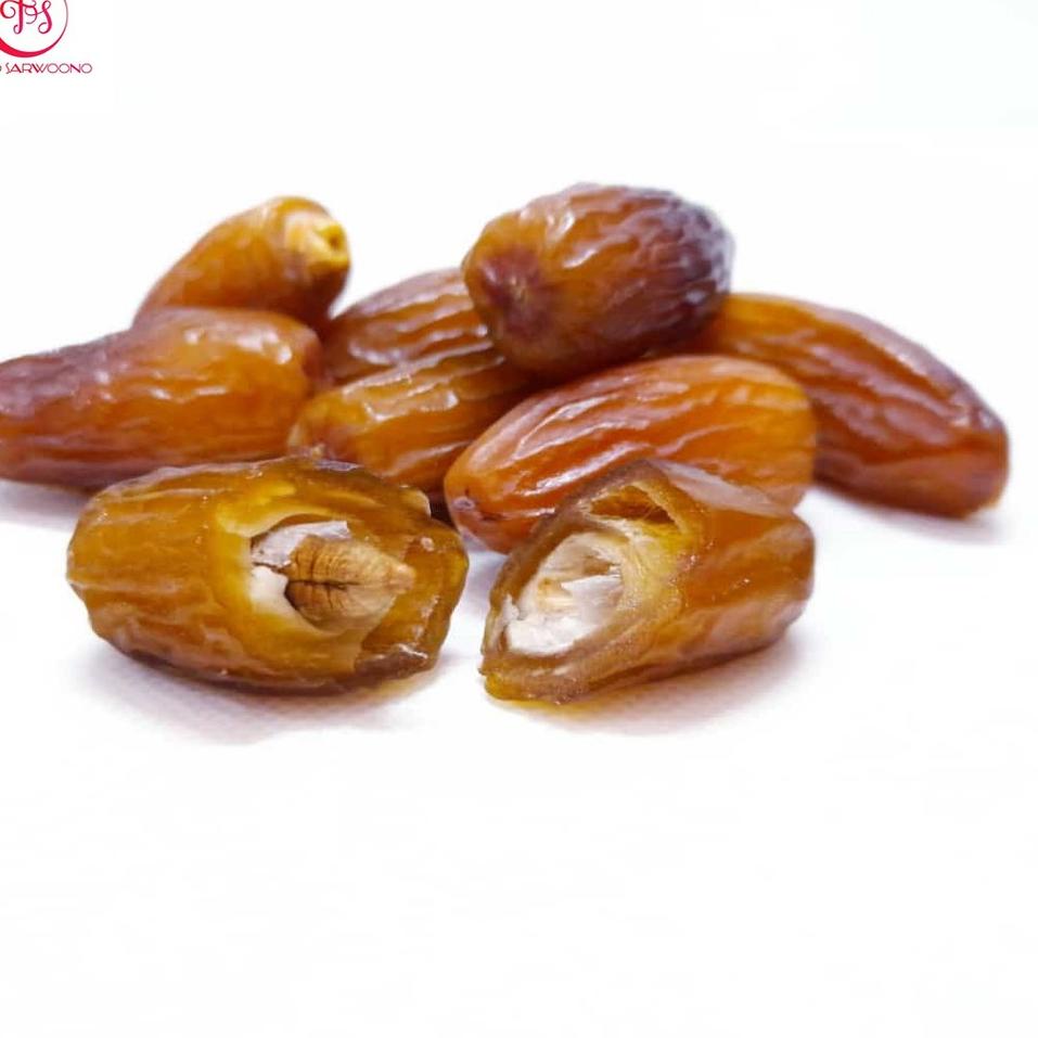

Dijamin Ori>/ Kurma Tunisia Madu non Tangkai 500 g - Deglet Nour Dates Palm