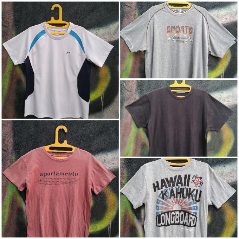 Thrift kaos jersey brand